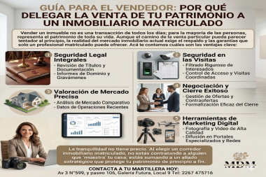 ¿Por qué elegir una inmobiliaria matriculada para vender tu propiedad?